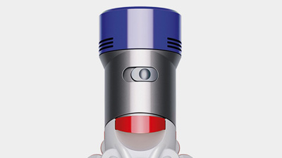 the working mode switch button on Dyson V7 Animal